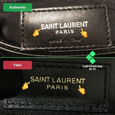 spot fake ysl shirt|ysl check by ch.